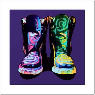 Doc Martens Sprial Posters and Art